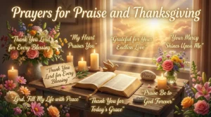 Prayers for Praise and Thanksgiving