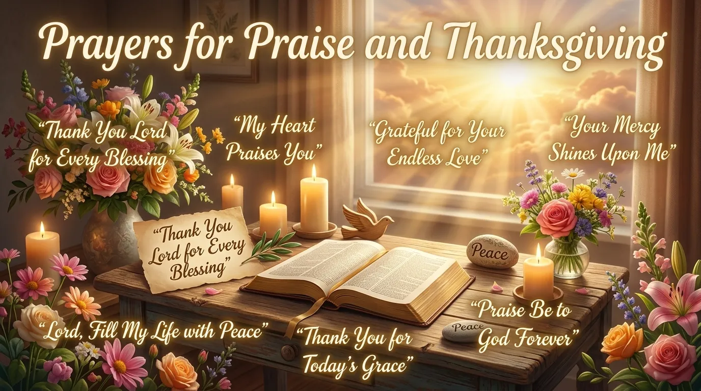 Prayers for Praise and Thanksgiving