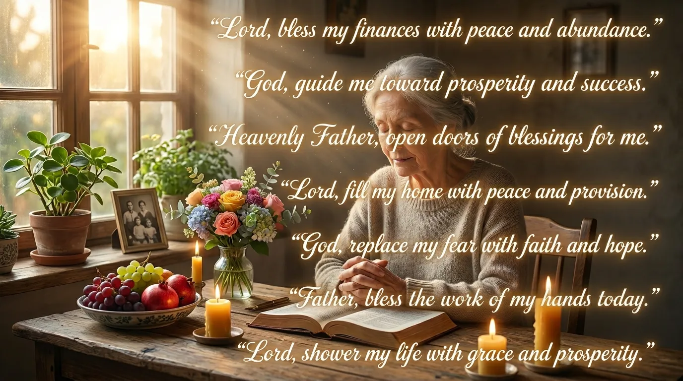 Prayers for Wealth and Prosperity Blessings