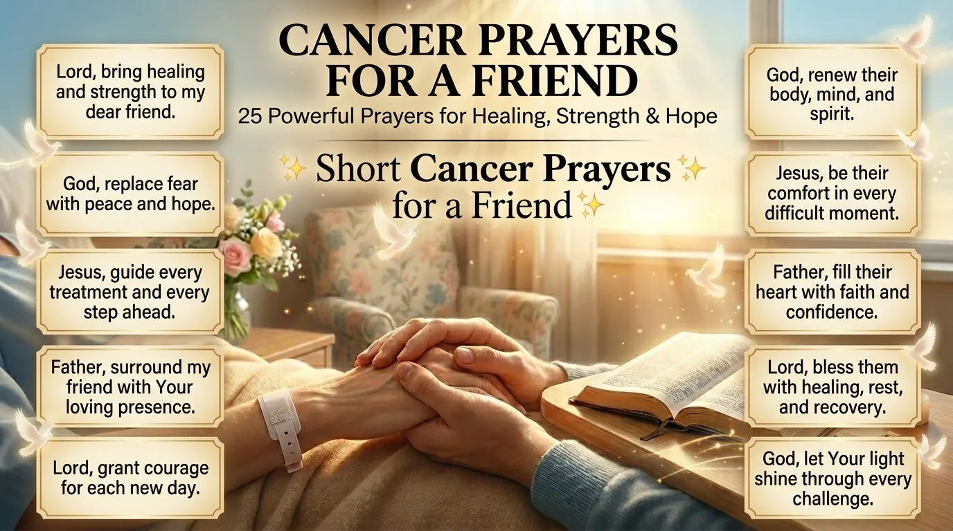 Cancer Prayers for a Friend