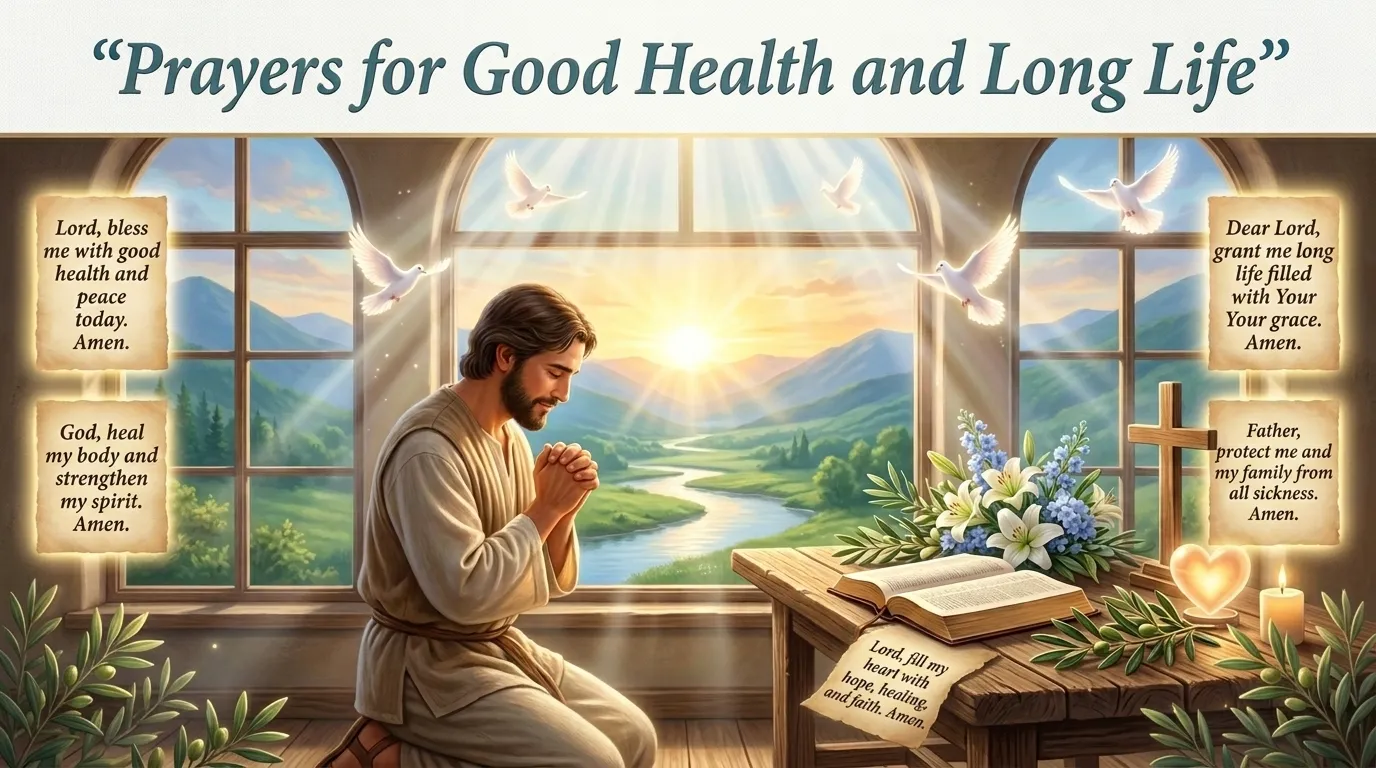Prayers for Good Health and Long Life