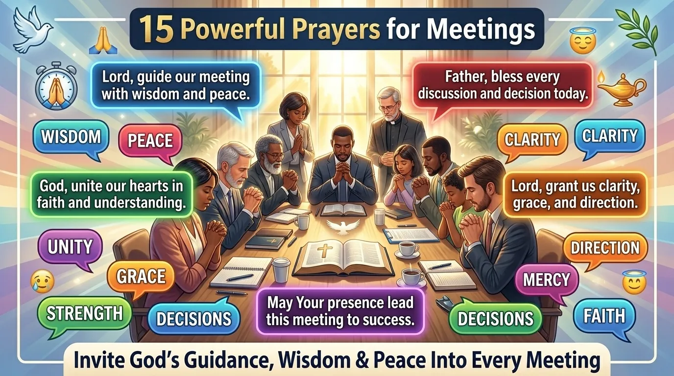Prayers for Meetings