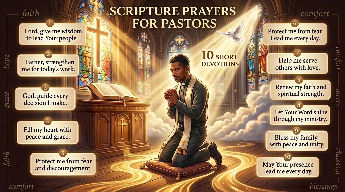 Scripture Prayers for Pastors