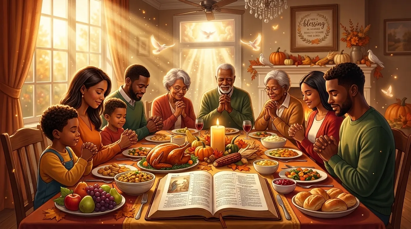 Thanksgiving Day Prayers for Family